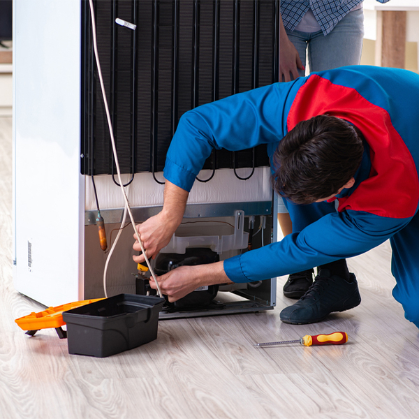 how much do you charge for refrigerator repair services in Milton